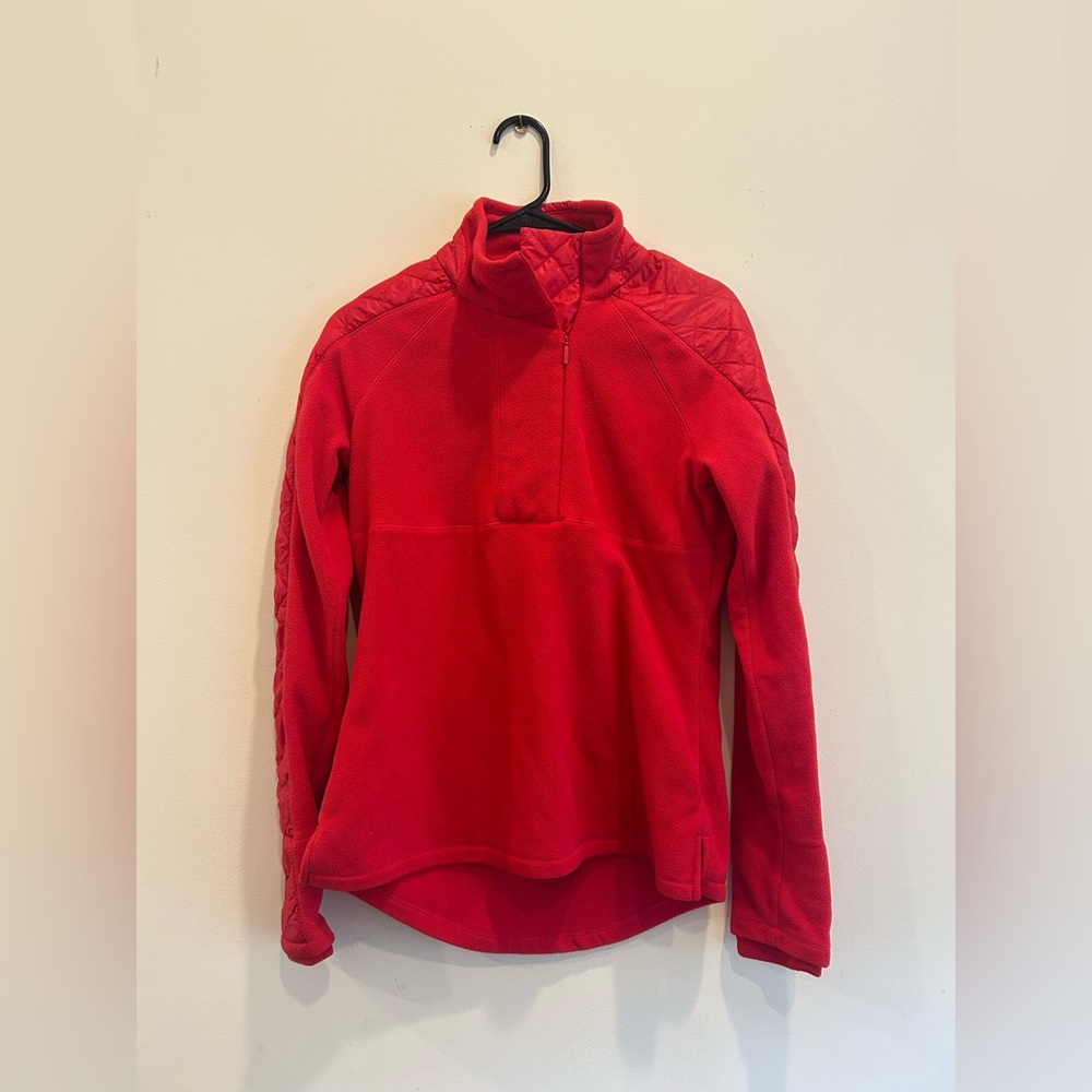 Red Athleta Pullover